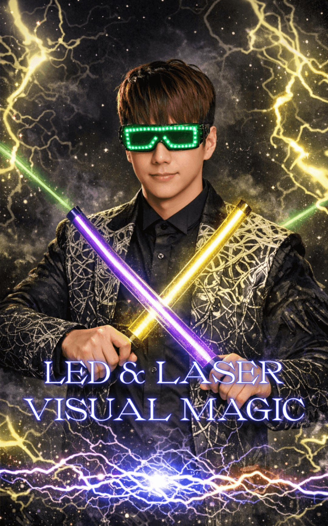 LED레이저 매직퍼포먼스